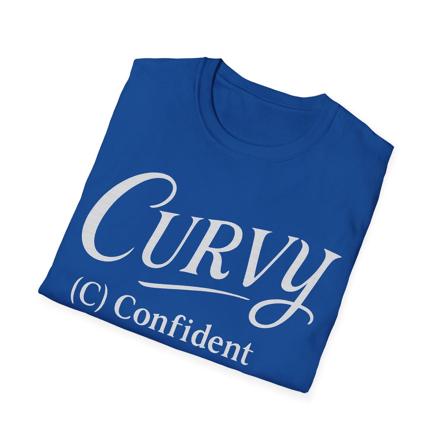 Curvy - spell it out T-Shirt