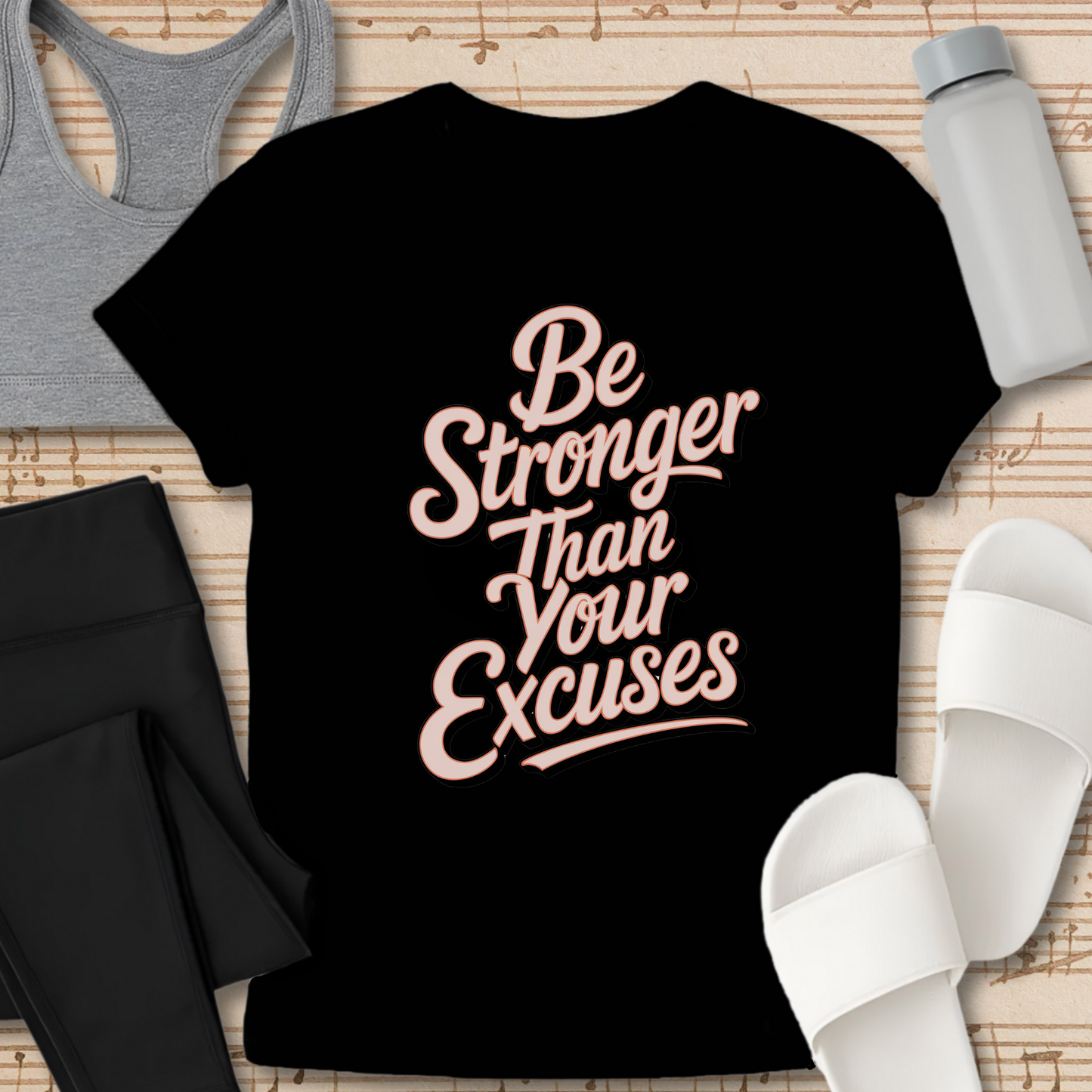 Be Stronger Than Your Excuses T-Shirt
