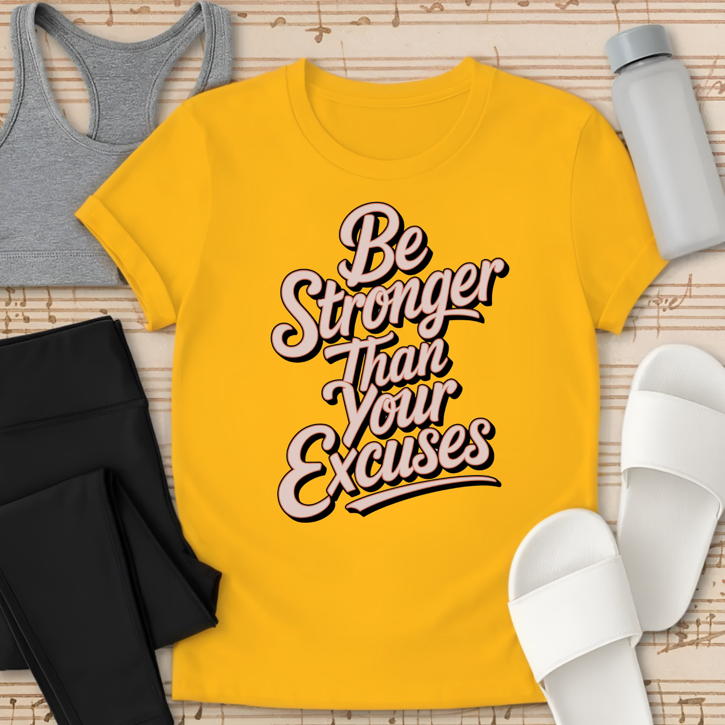 Be Stronger Than Your Excuses T-Shirt