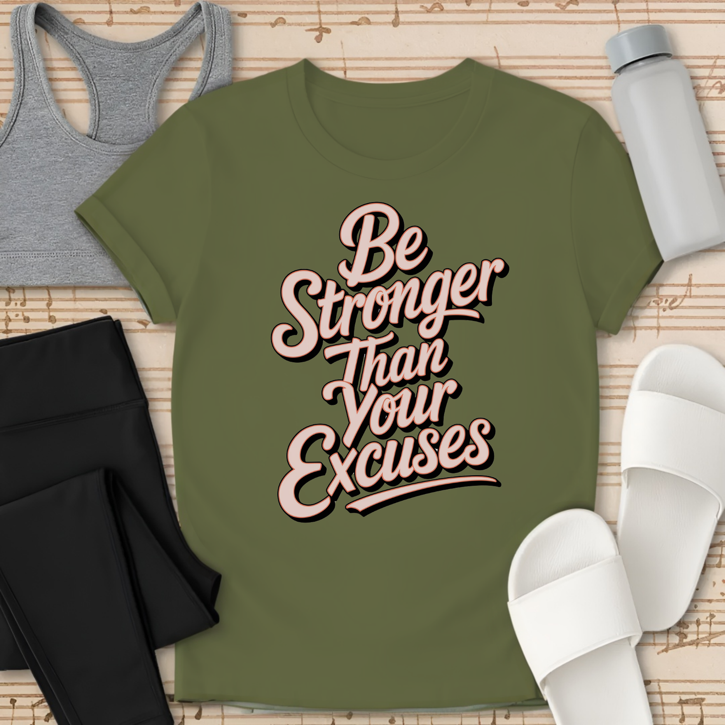 Be Stronger Than Your Excuses T-Shirt