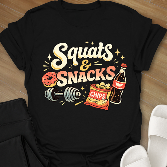 Squats & Snacks T-Shirt