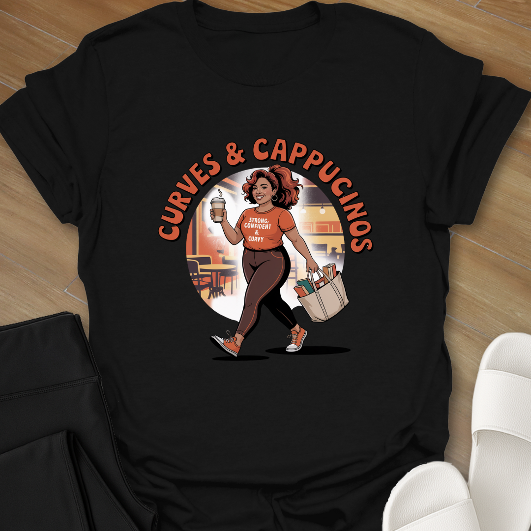 Curves and Cappucinos T-Shirt
