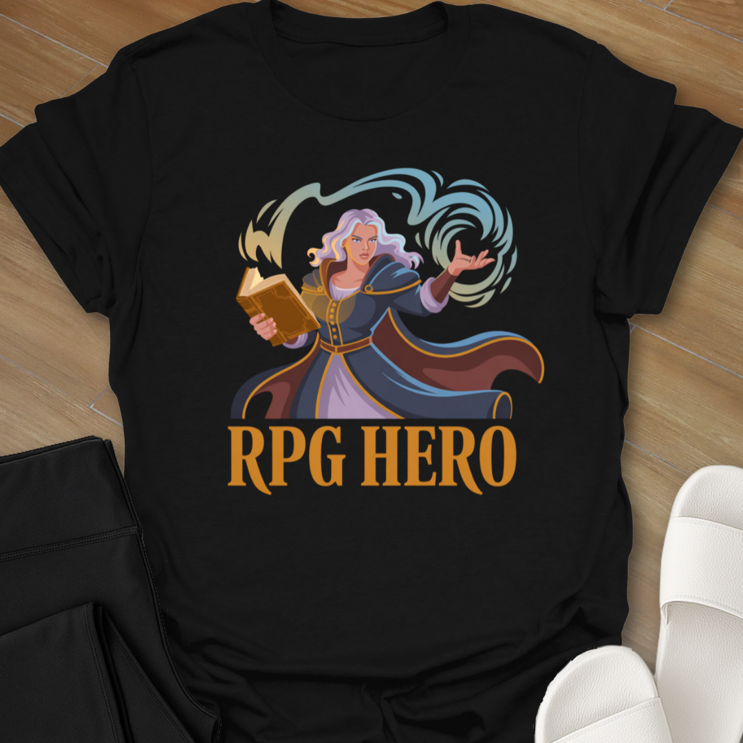 RPG HERO - Spell Caster T-Shirt