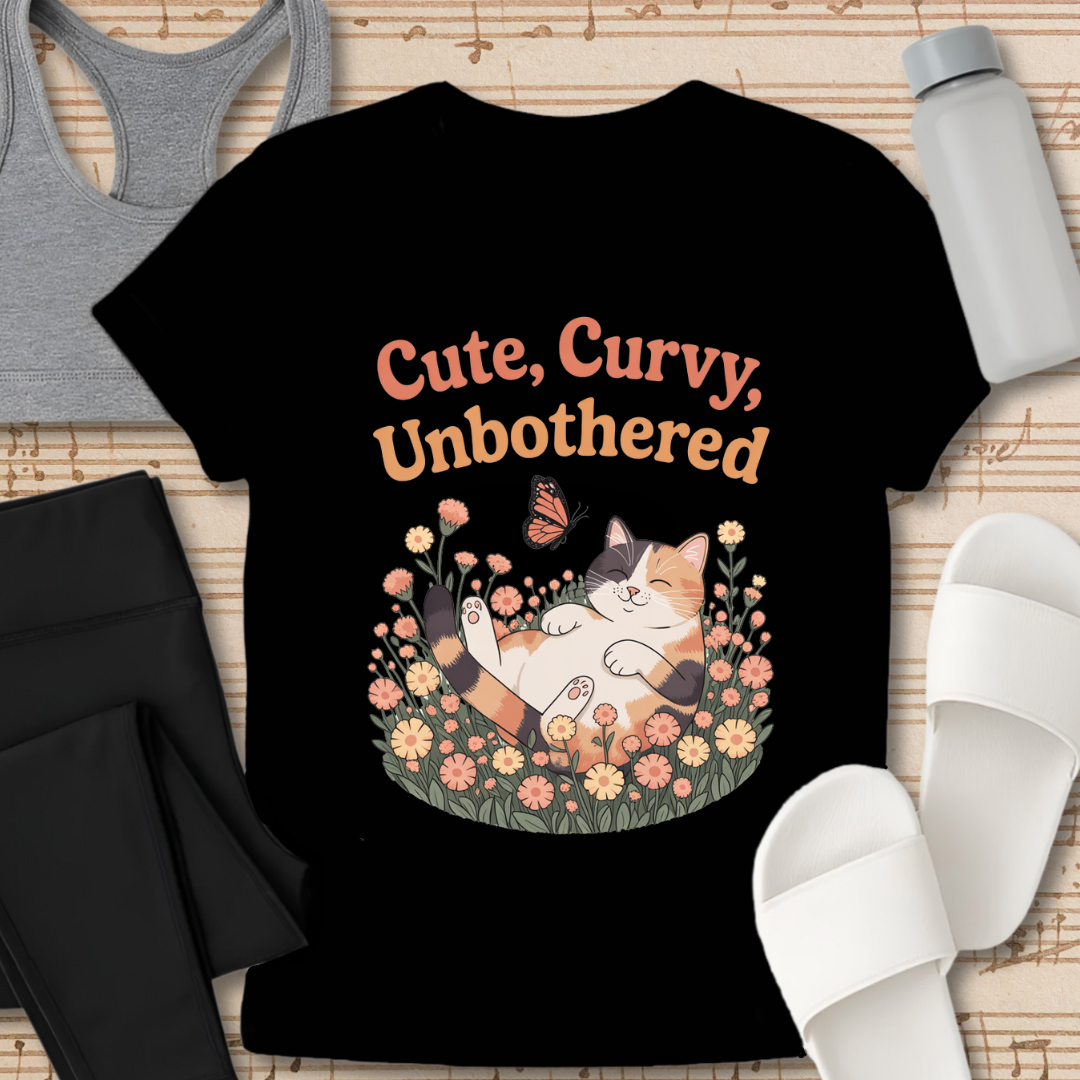 Cute Curvy and Unbothered T-Shirt