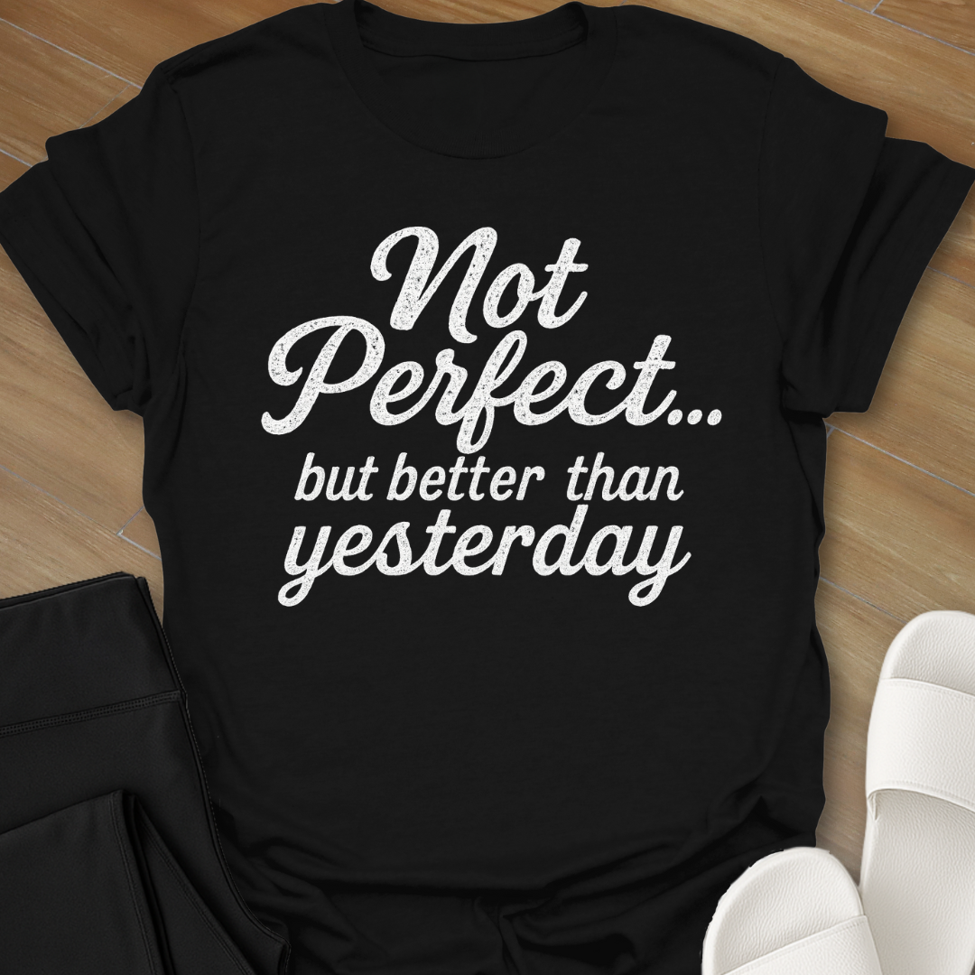 Not Perfect...but better than yesterday T-Shirt