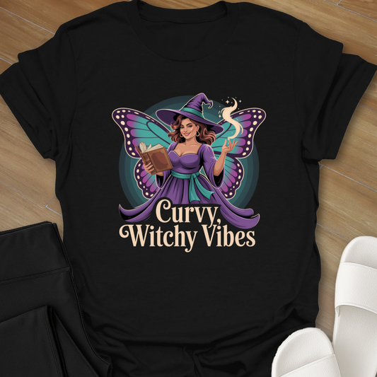 Curvy Witchy Vibes T-Shirt