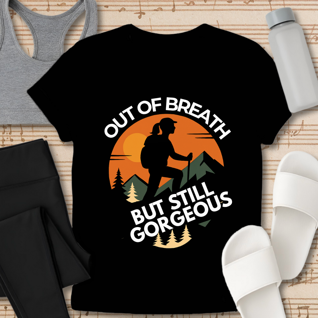 Curvy Girl Gorgeous Hiker T-Shirt