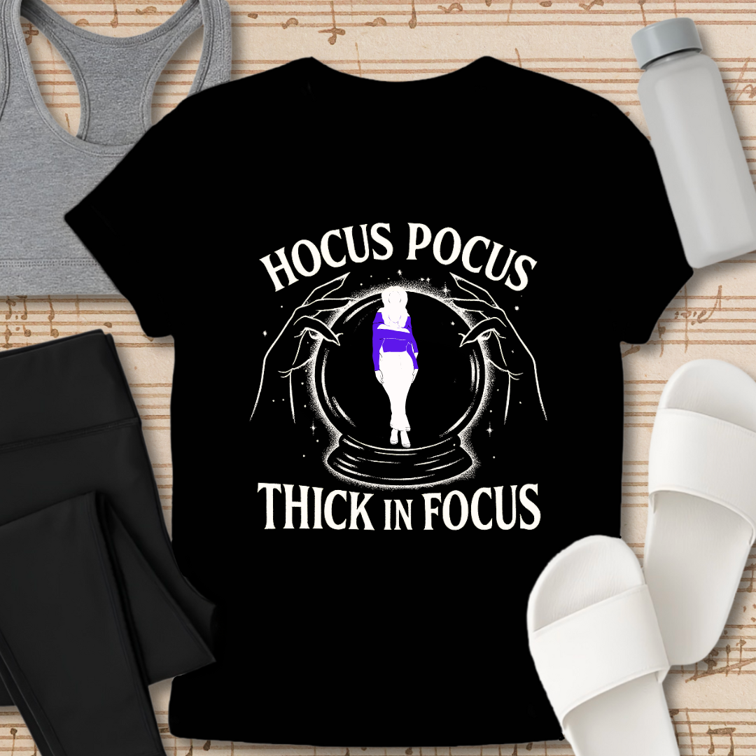 Curvy Thick And Focus T-Shirt