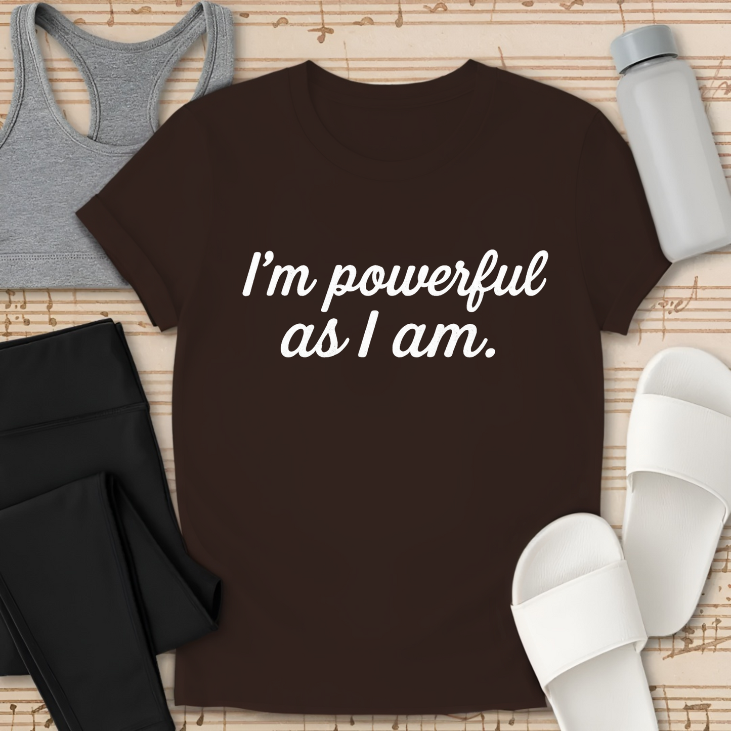 I'm powerful as I am T-shirt