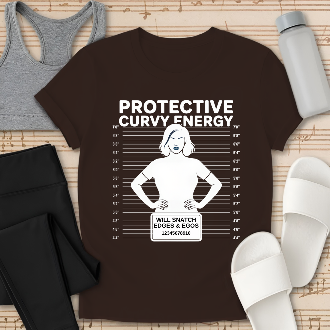 Protective Curvy Mugshot T-Shirt