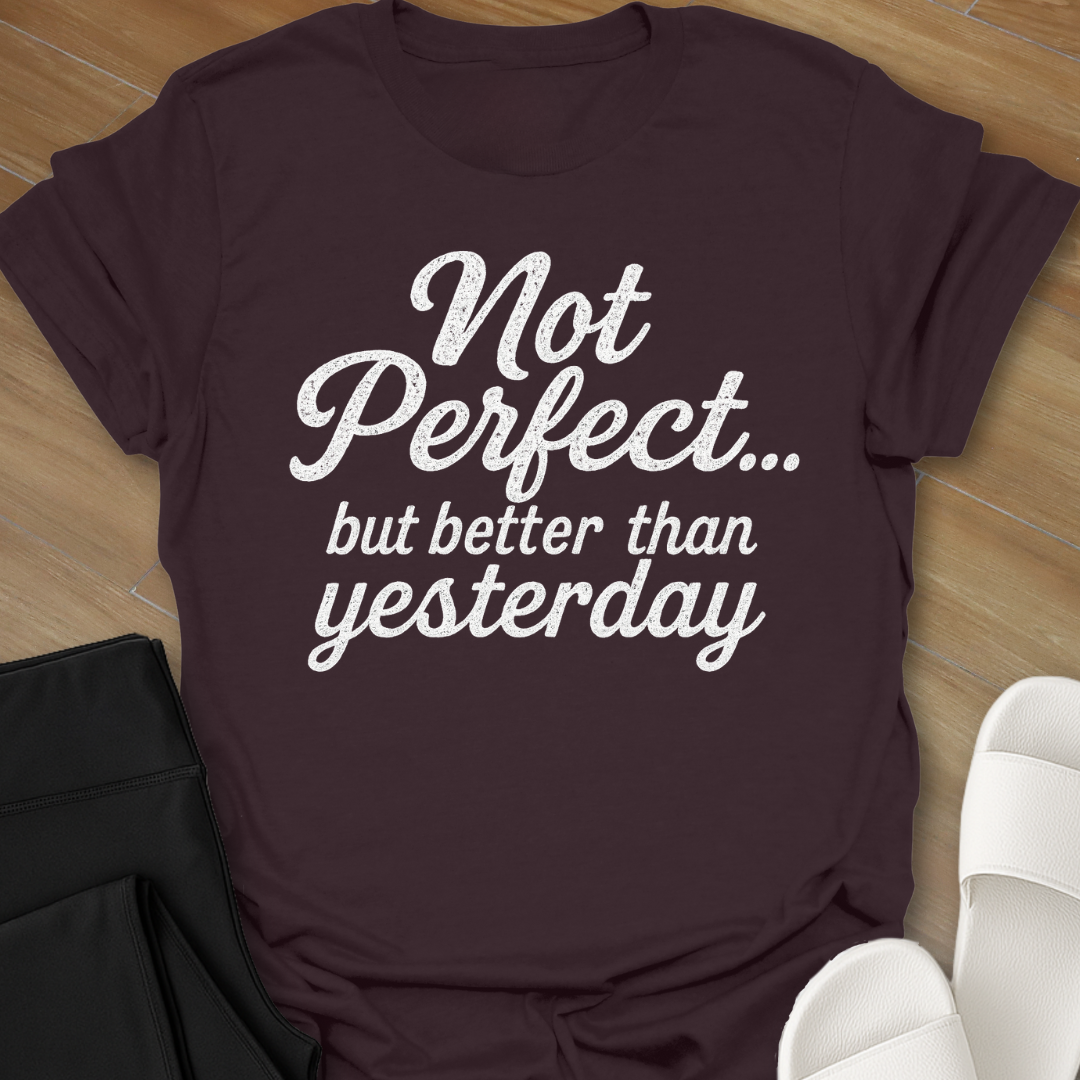 Not Perfect...but better than yesterday T-Shirt