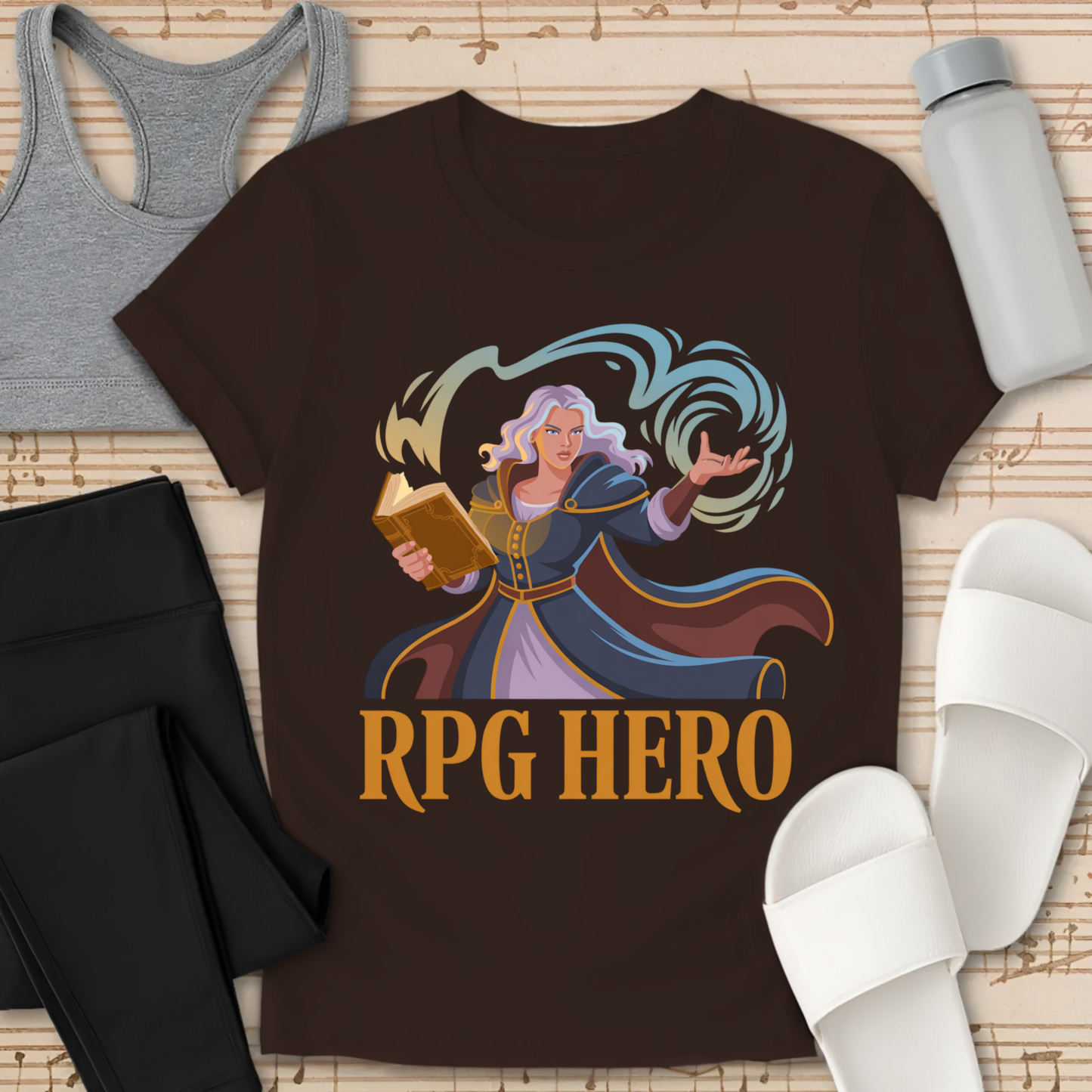 RPG HERO - Spell Caster T-Shirt