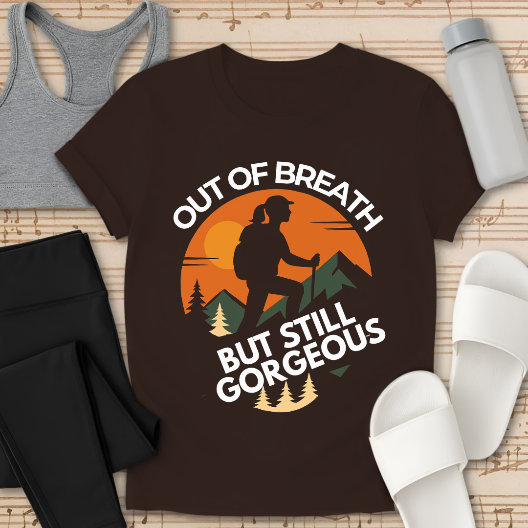 Curvy Girl Gorgeous Hiker T-Shirt