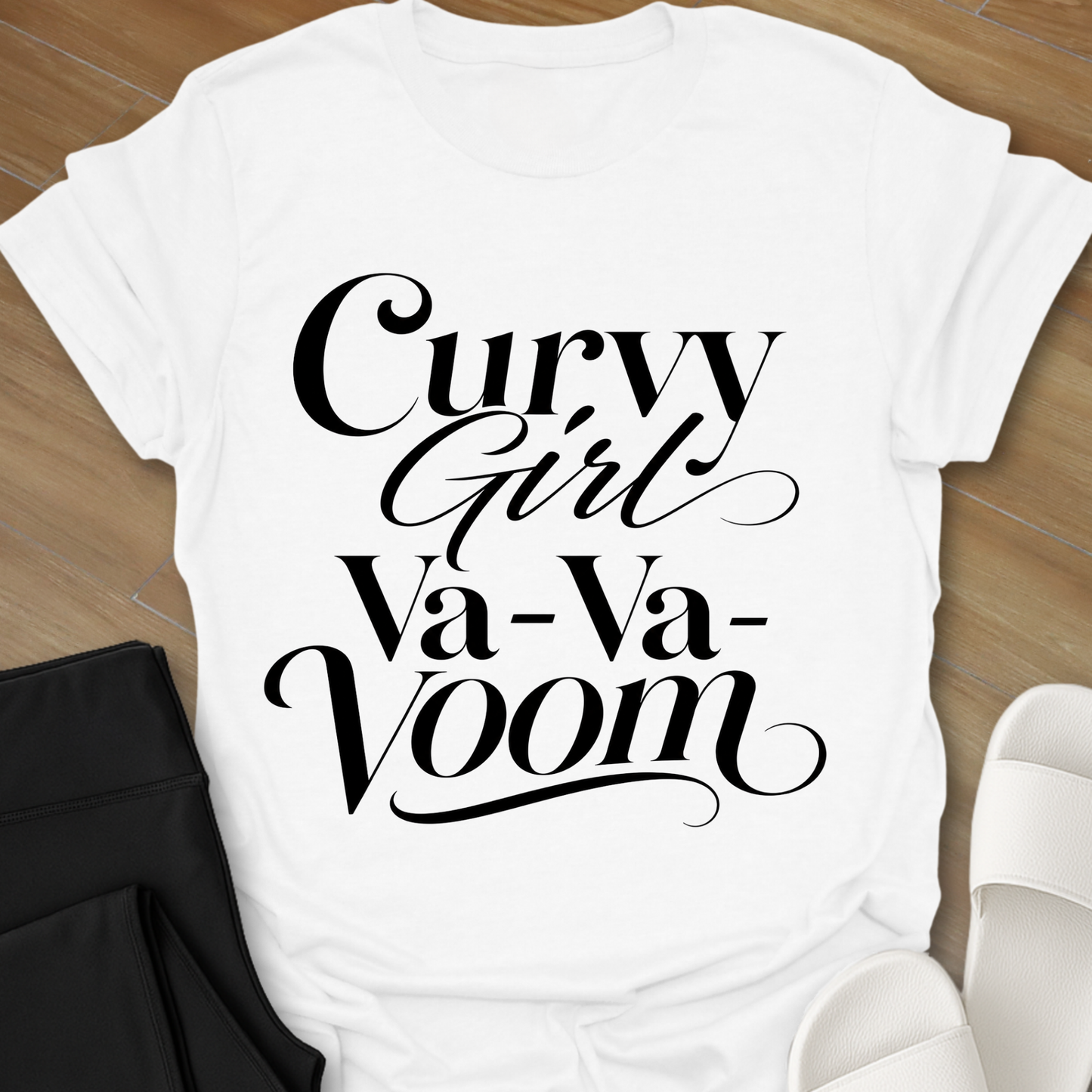 Curvy Girl Va-Va-Voom T-Shirt