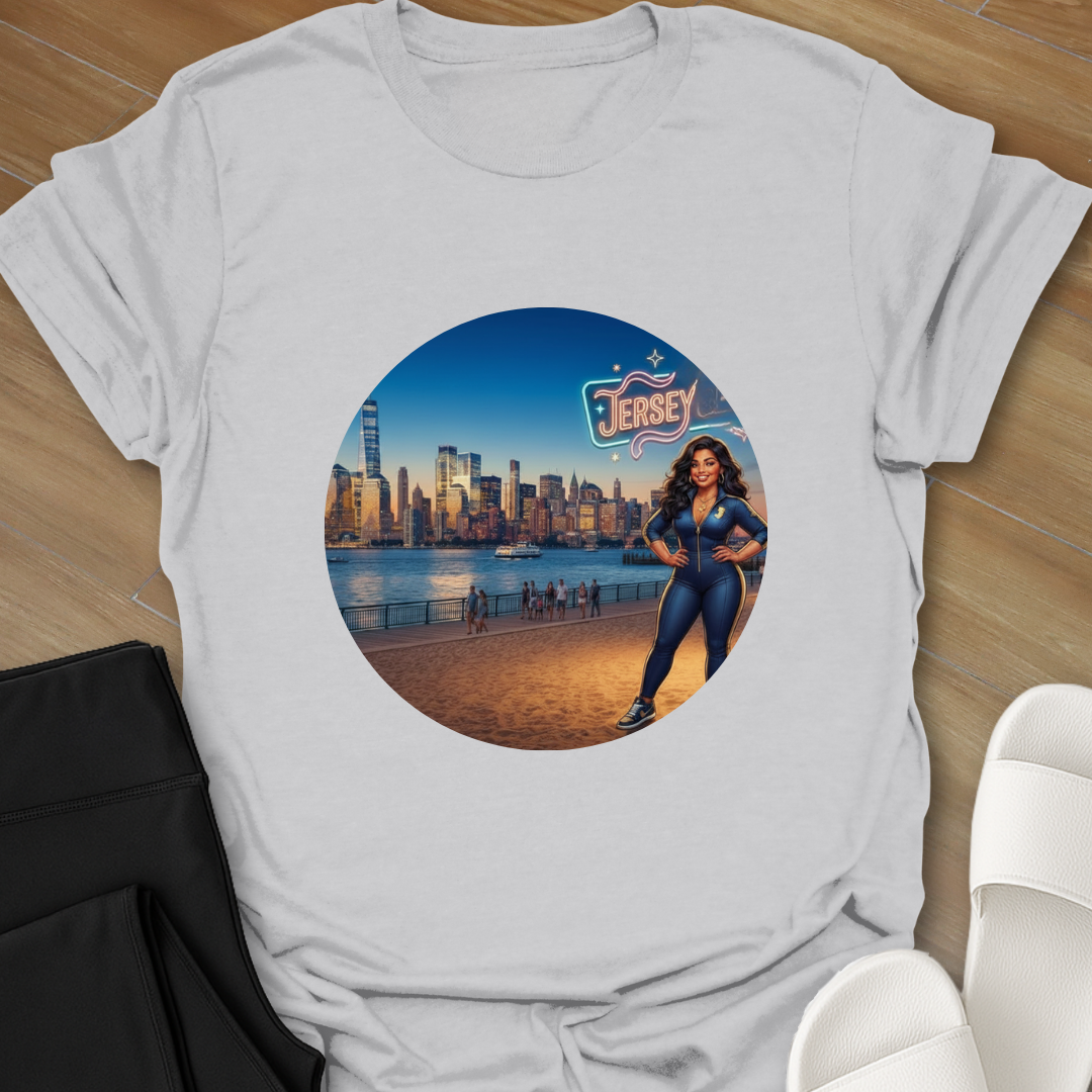 Curvy In Jersey T-Shirt