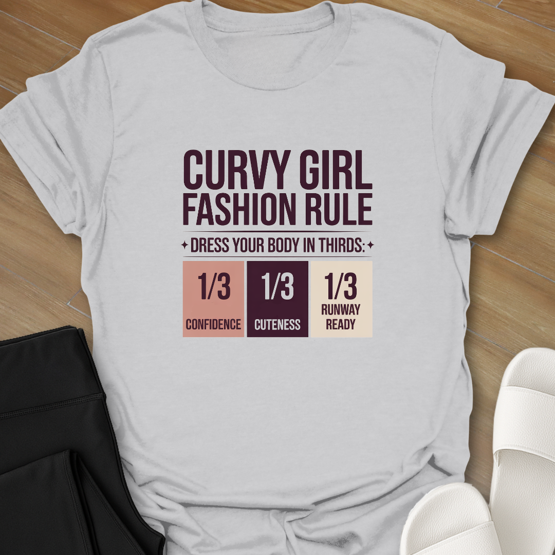 Curvy girl fashion Rule T-Shirt