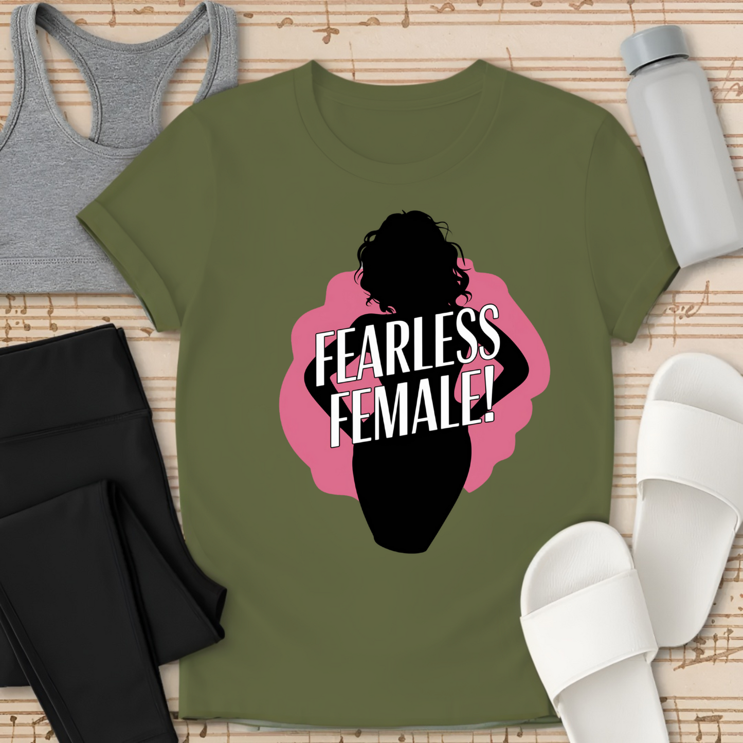 Fearless Female Girl! T-Shirt