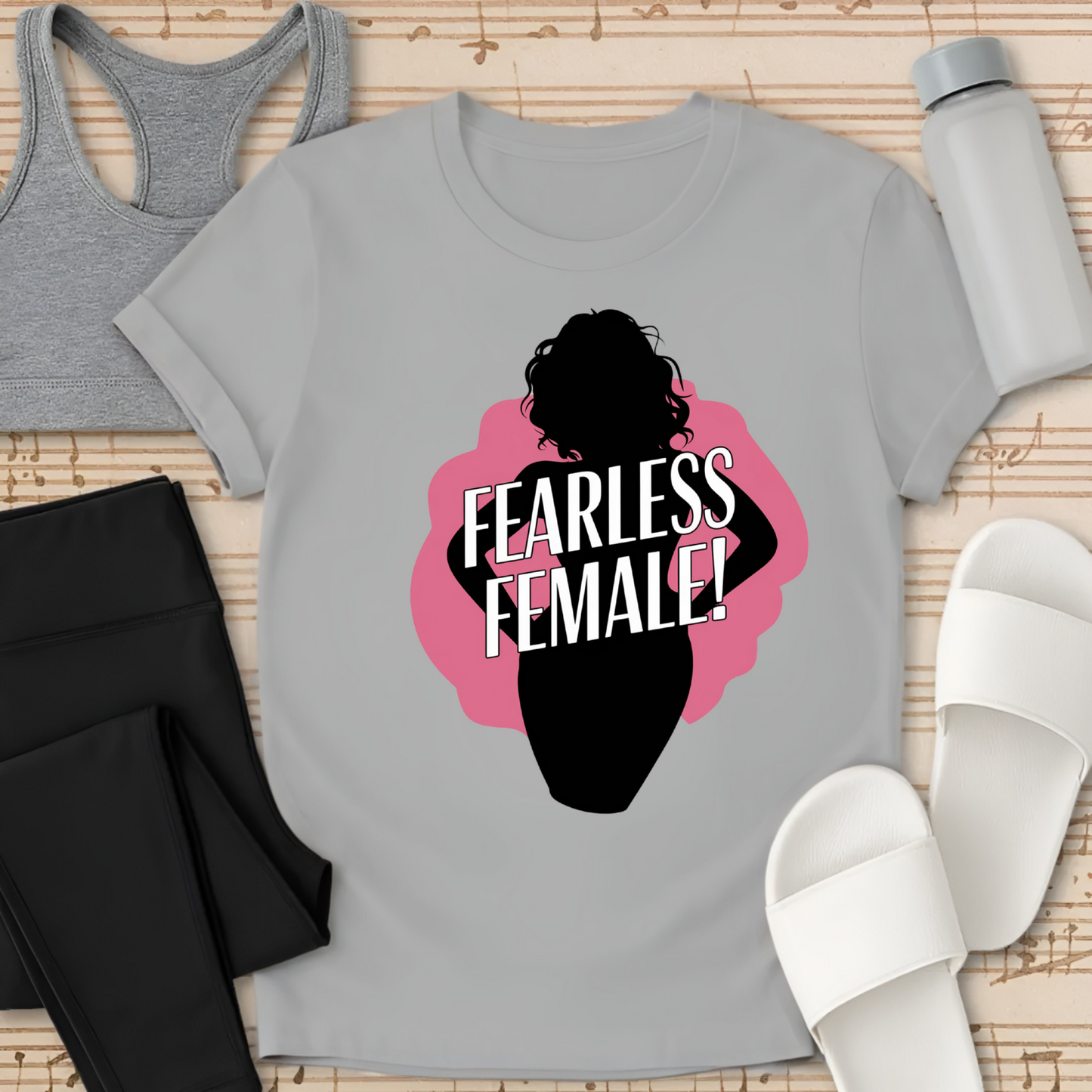 Fearless Female Girl! T-Shirt