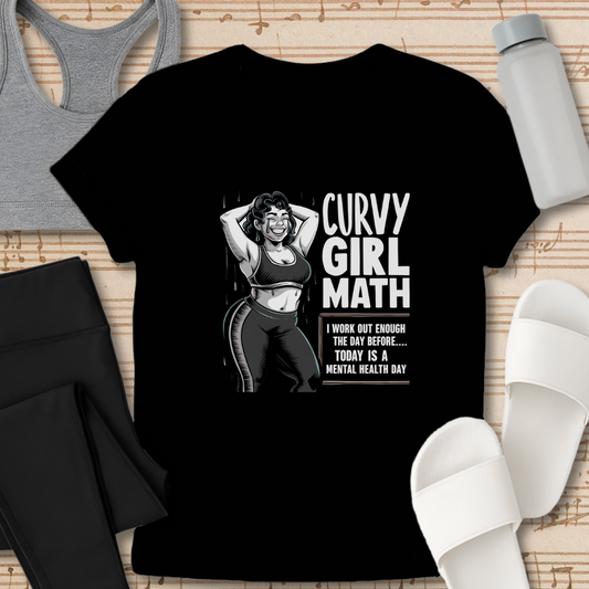 Curvy Girl Math T-Shirt