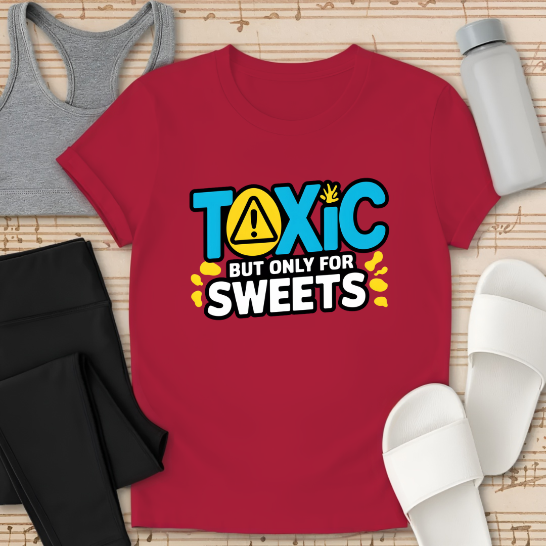 'Toxic' But Only For Sweets T-Shirt
