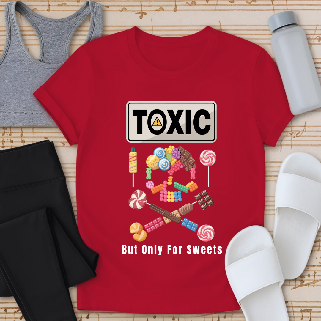 'Toxic' Sweets Skull T-Shirt