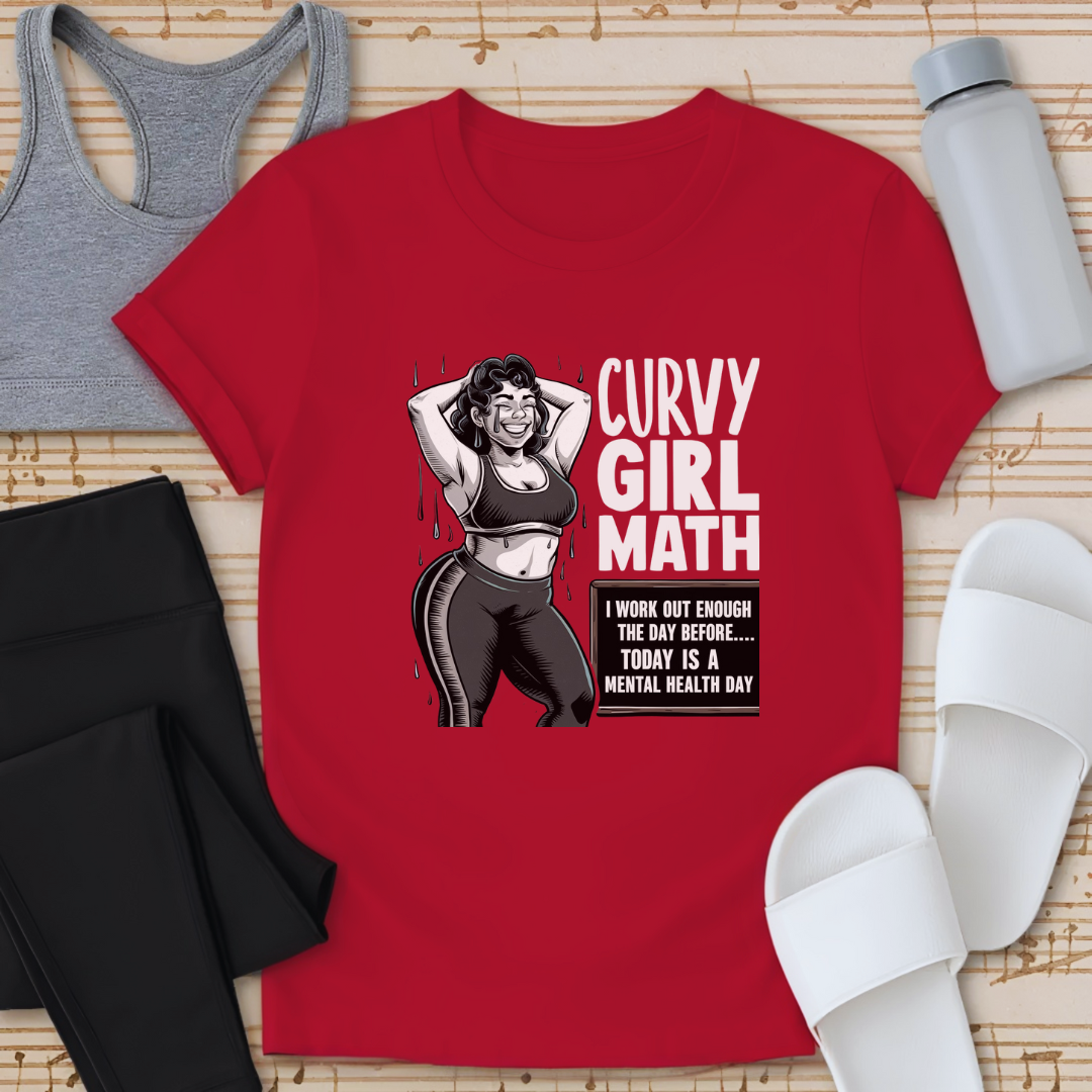 Curvy Girl Math T-Shirt