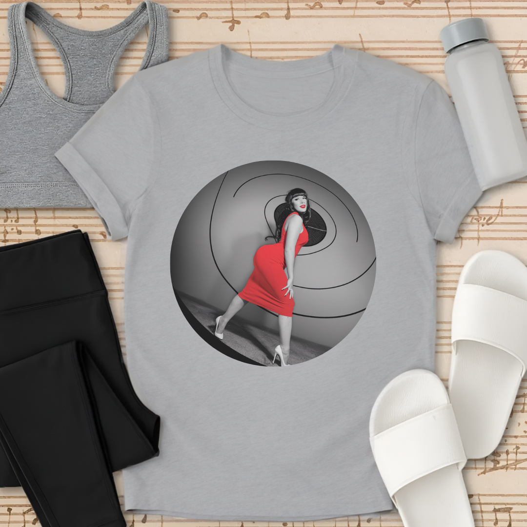 Bulls eye... Curvy T-Shirt