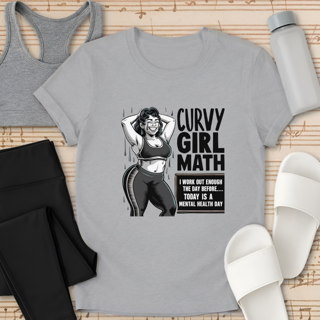 Curvy Girl Math T-Shirt
