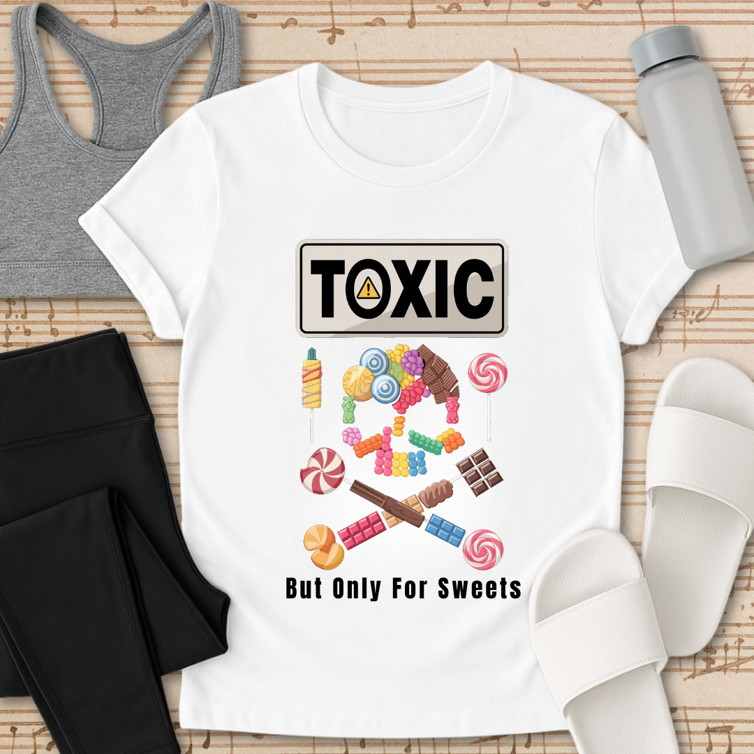'Toxic' Sweets Skull T-Shirt
