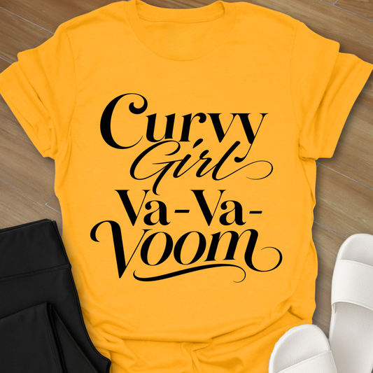 Curvy Girl Va-Va-Voom T-Shirt
