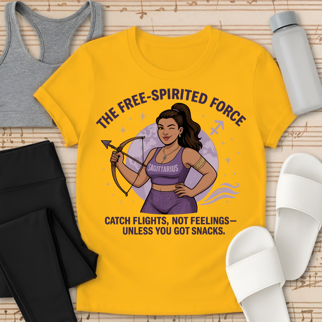 SAGITTARIUS the Free spirited force T-Shirt