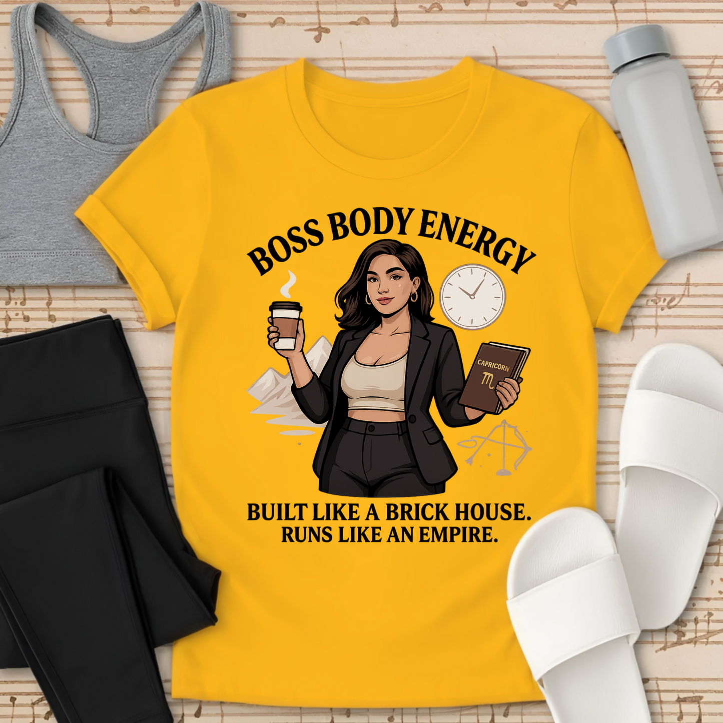 CAPRICORN - Boss Body Energy T-Shirt