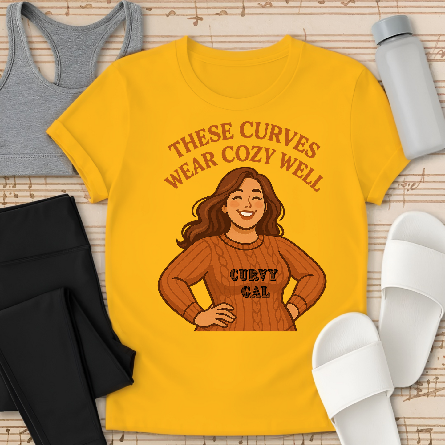 These Curves Wear Cozy Well T-Shirt