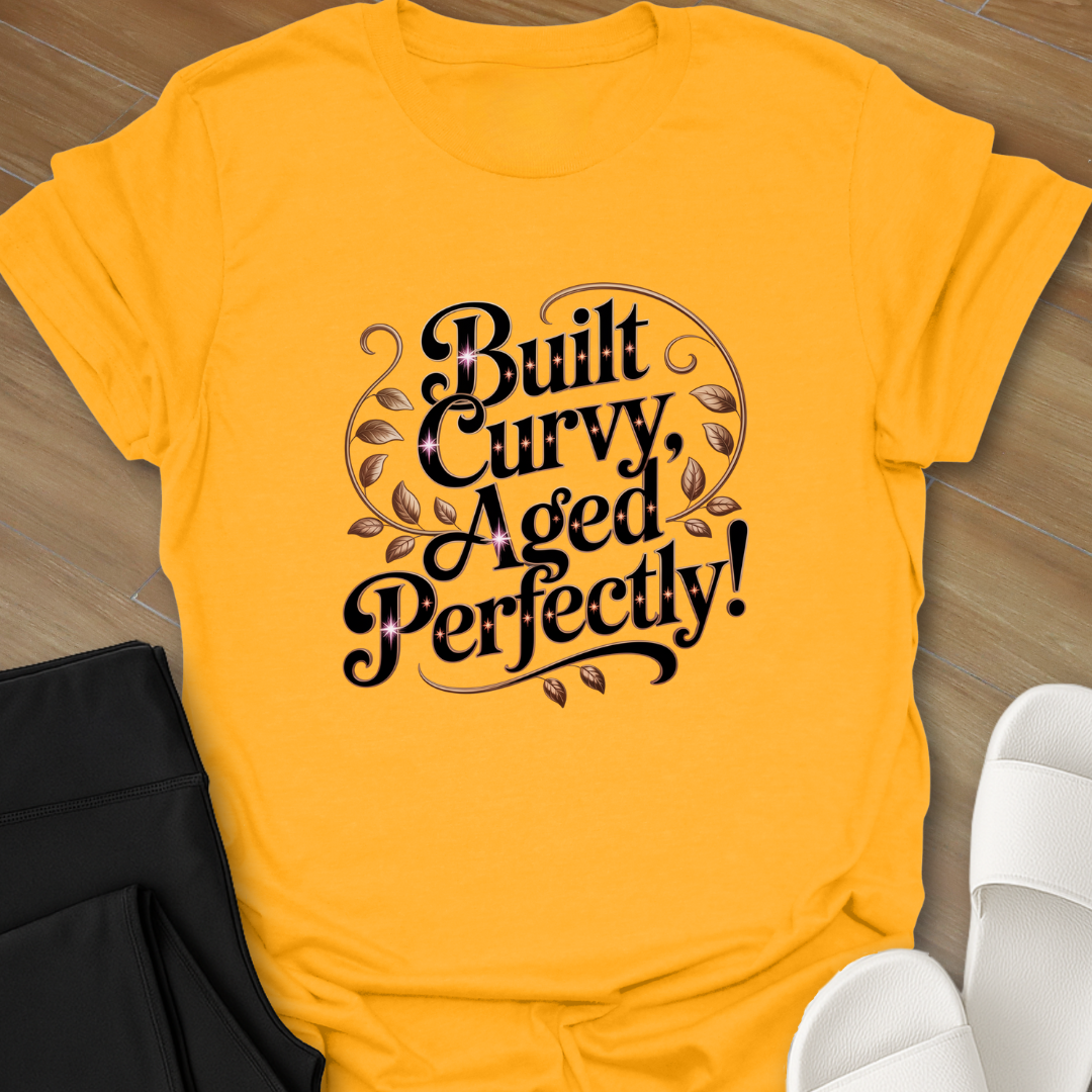 Built Curvy, Aged Perfectly! T-Shirt