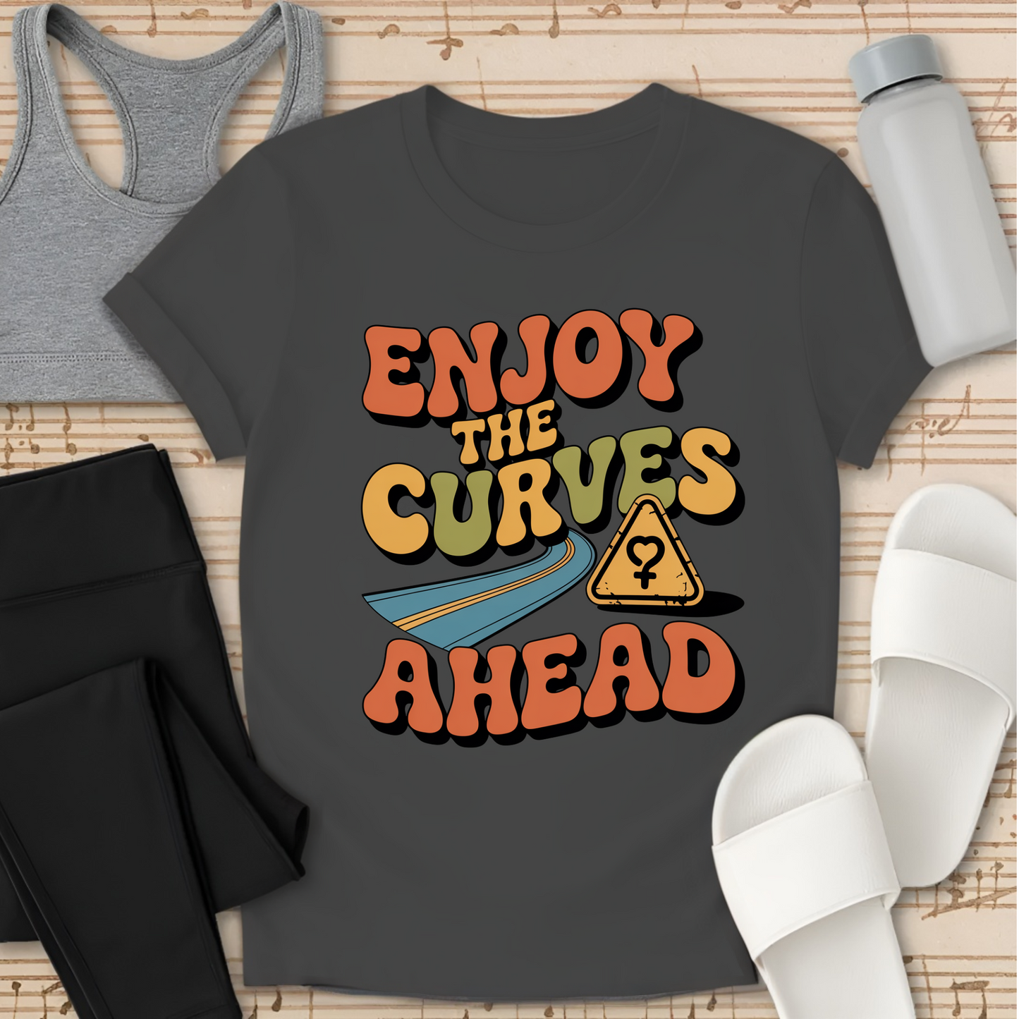 ENJOY the Curves Ahead T-Shirt