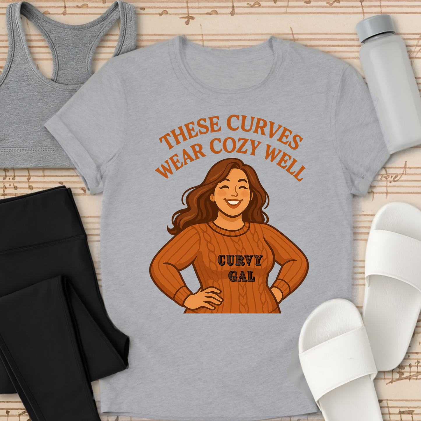 These Curves Wear Cozy Well T-Shirt