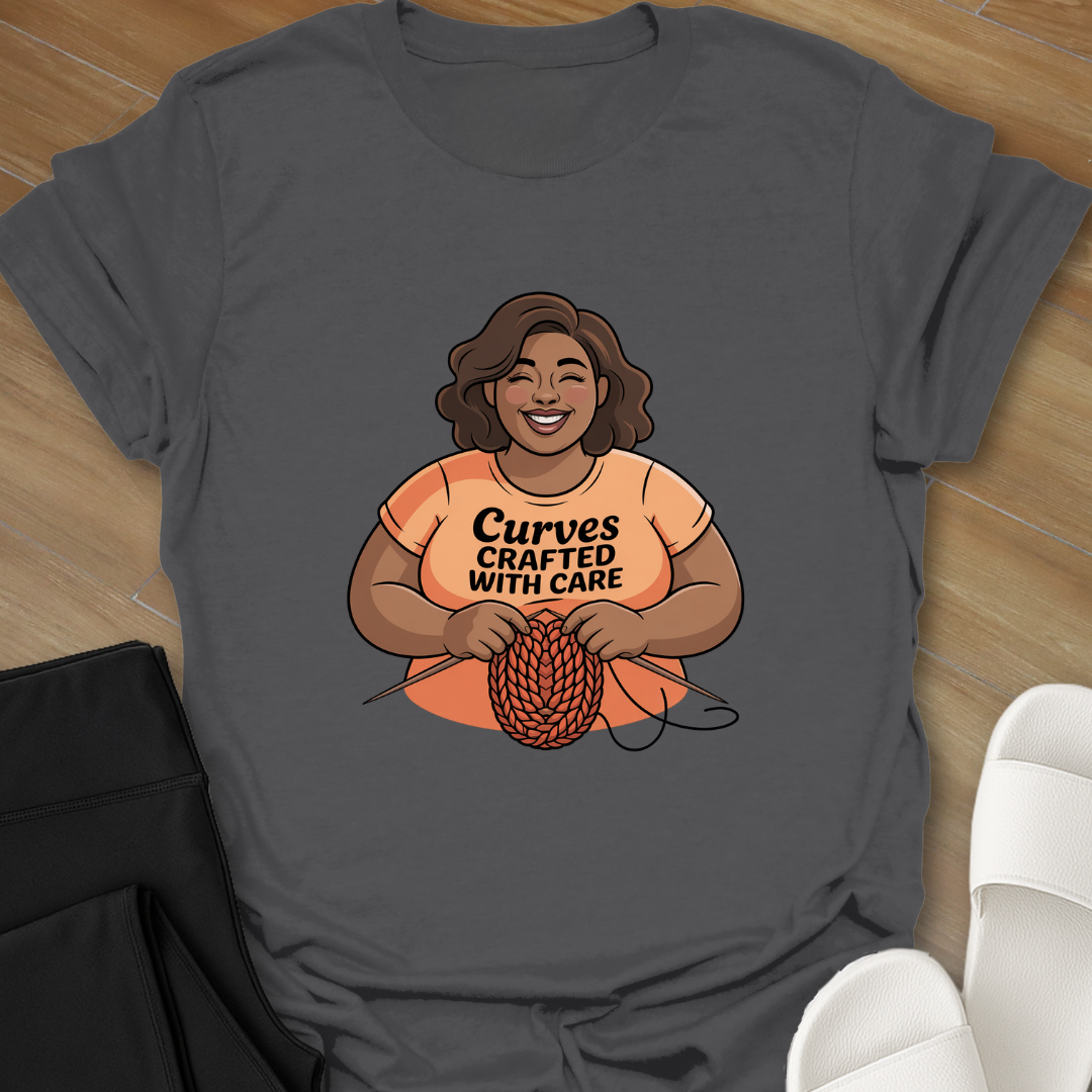 Curves Crafted with Care T-Shirt