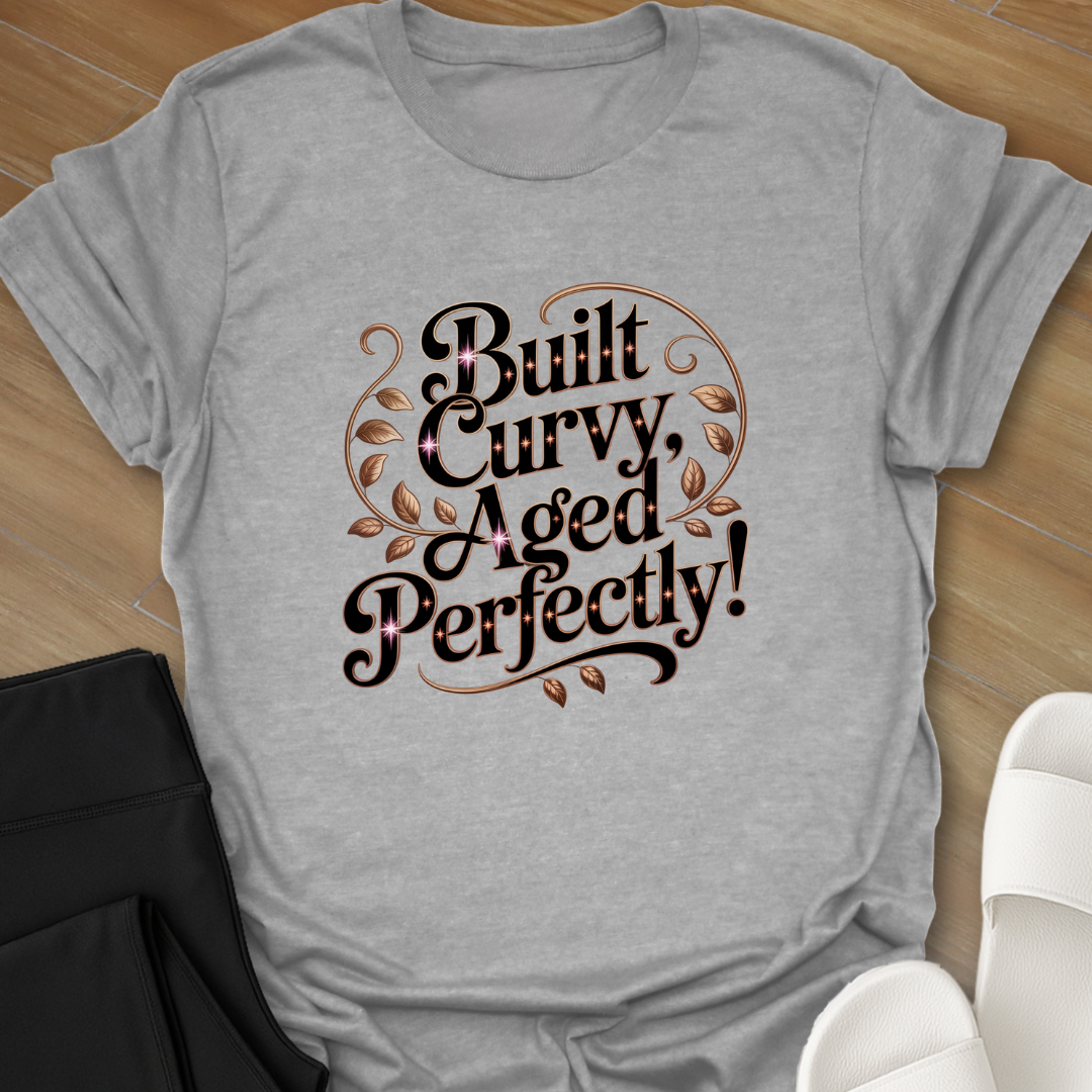 Built Curvy, Aged Perfectly! T-Shirt