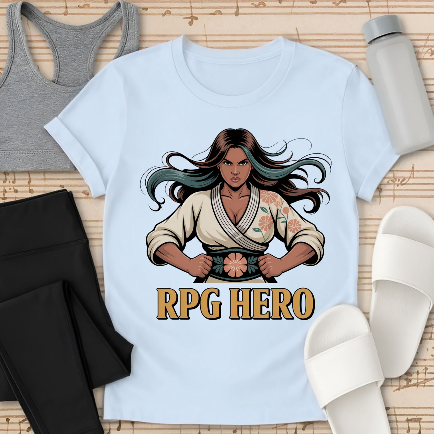 RPG HERO - Enlightened Warrior T-Shirt