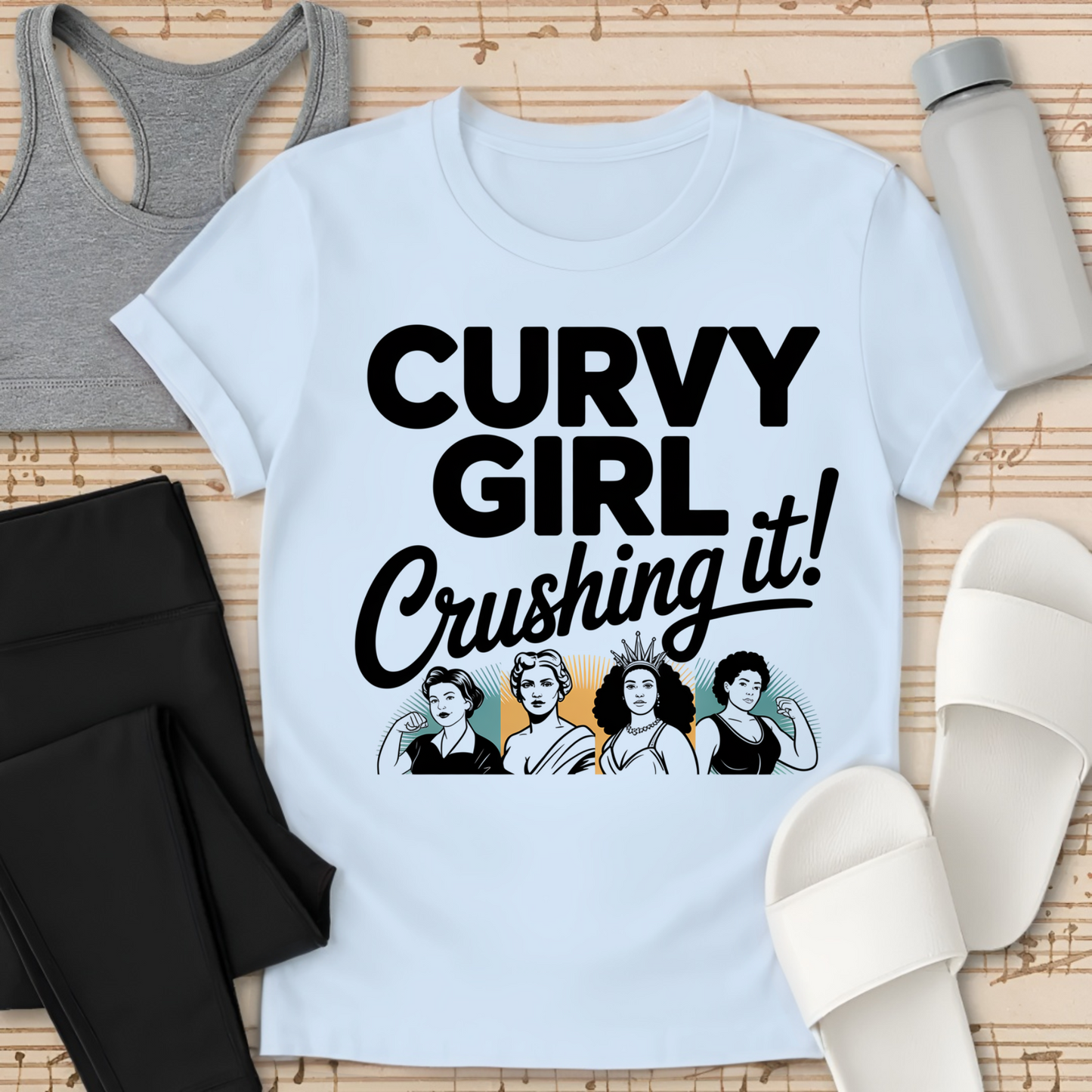 Curvy Girl Crushing it! T-shirt