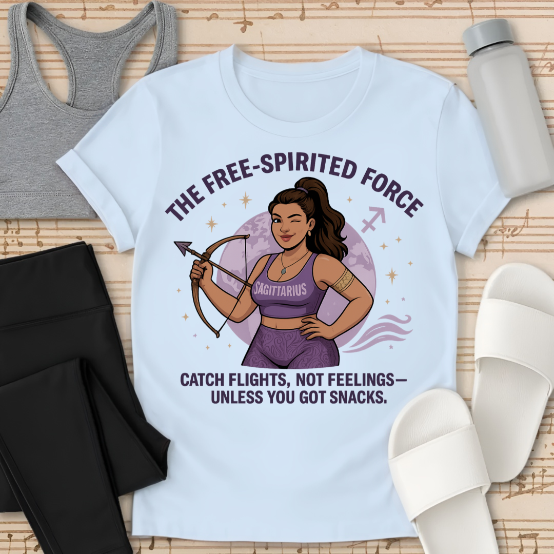 SAGITTARIUS the Free spirited force T-Shirt
