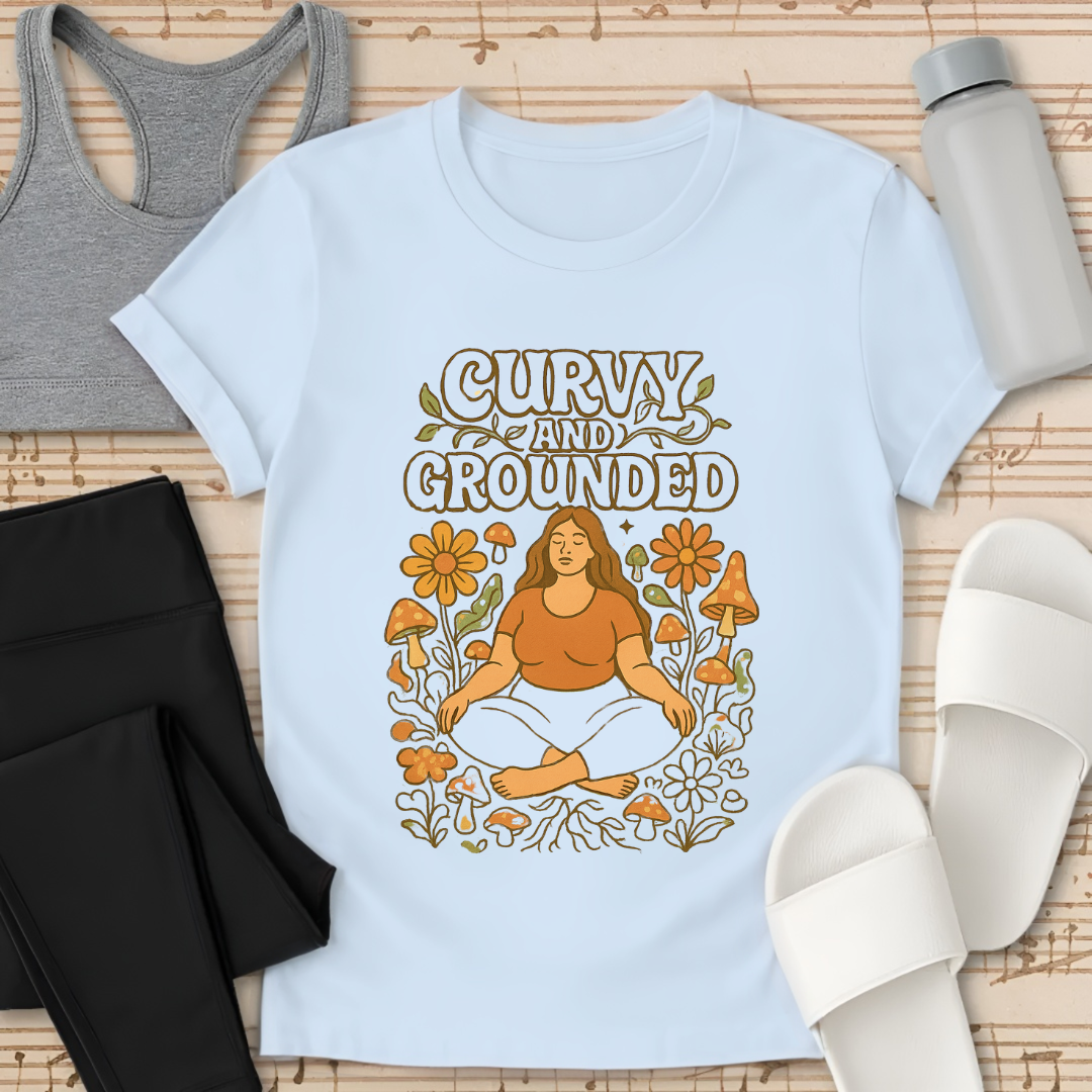 Curvy and Grounded T-Shirt