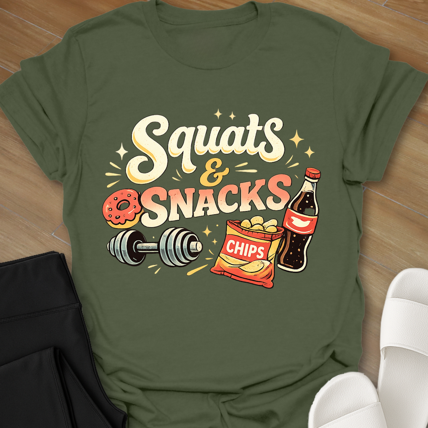 Squats & Snacks T-Shirt