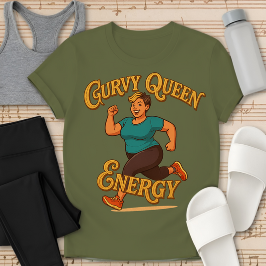 Curvy Queen Energy T-Shirt