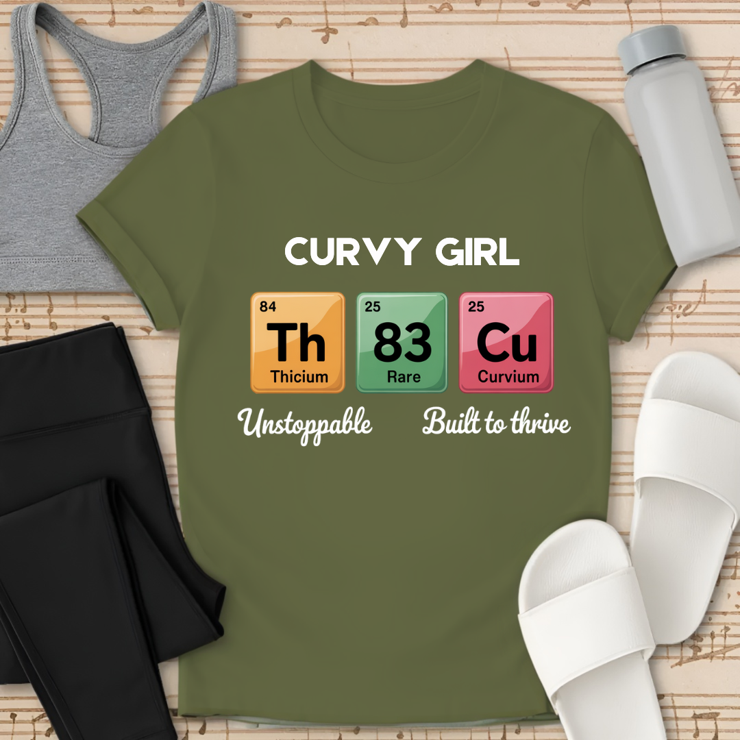Thiccium Curvy Girl T-Shirt