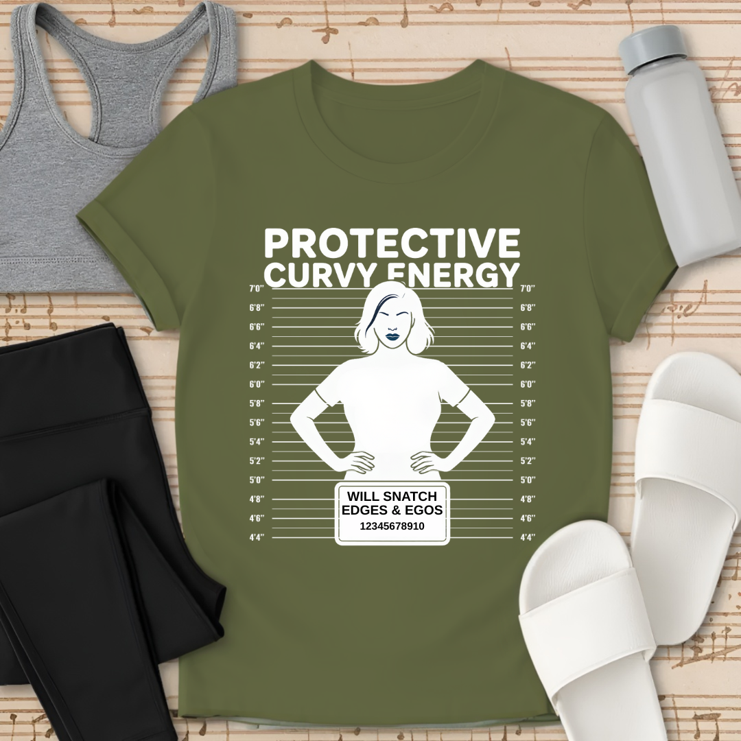 Protective Curvy Mugshot T-Shirt