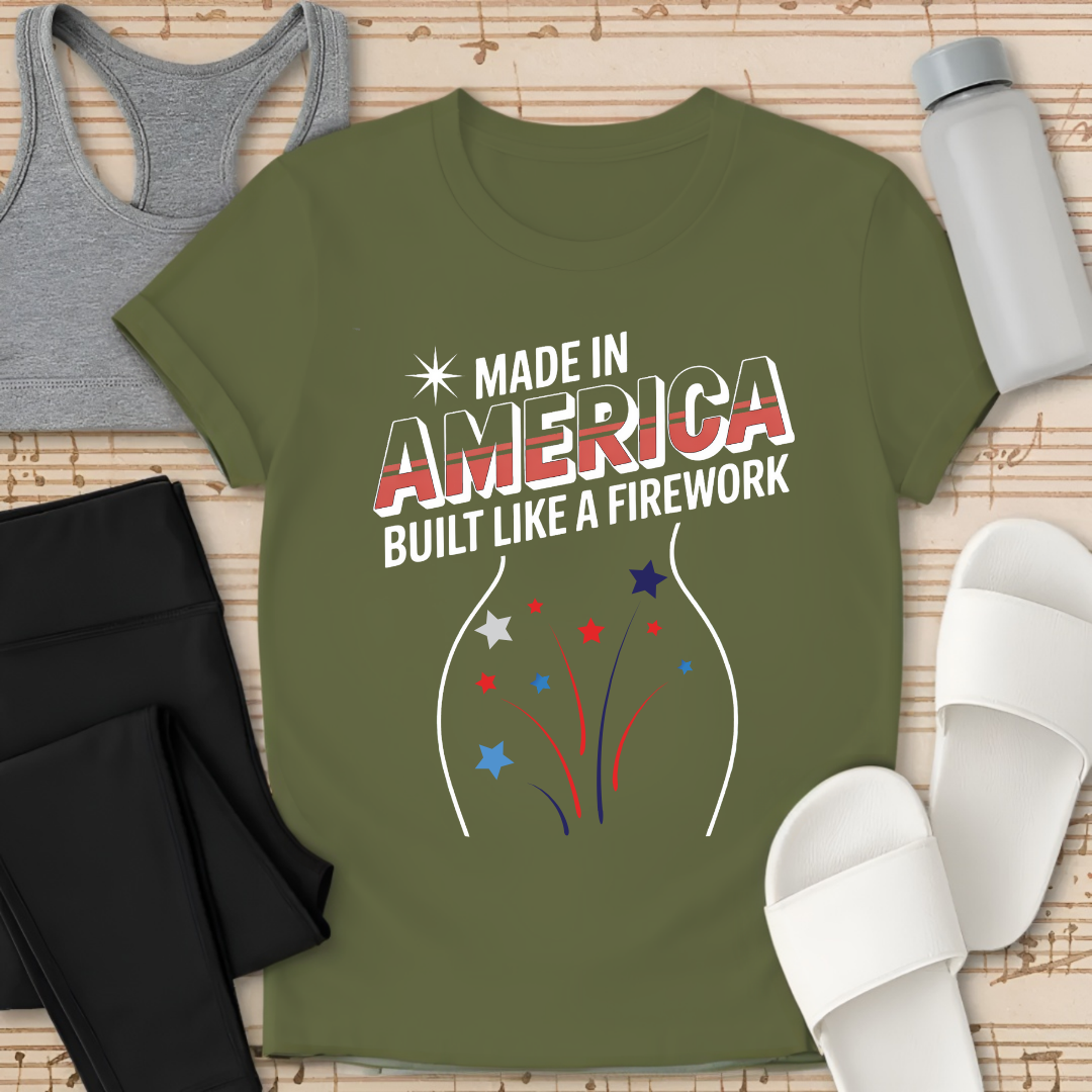 Built Like A Firework T-Shirt