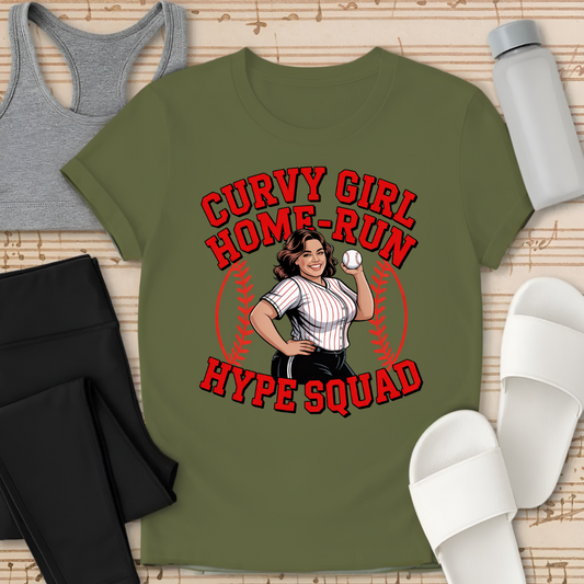 Curvy Girl Hype Squad T-Shirt