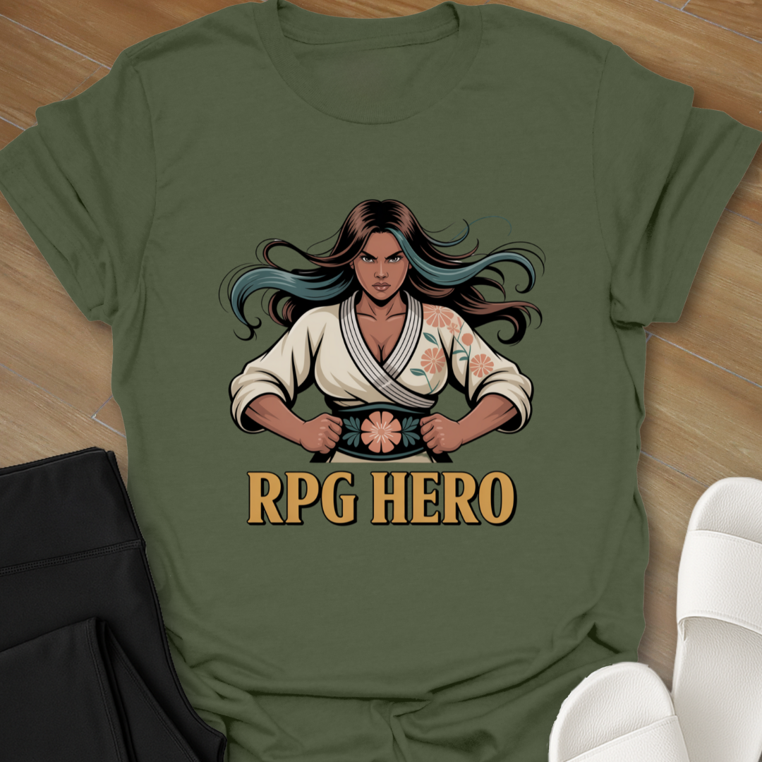 RPG HERO - Enlightened Warrior T-Shirt