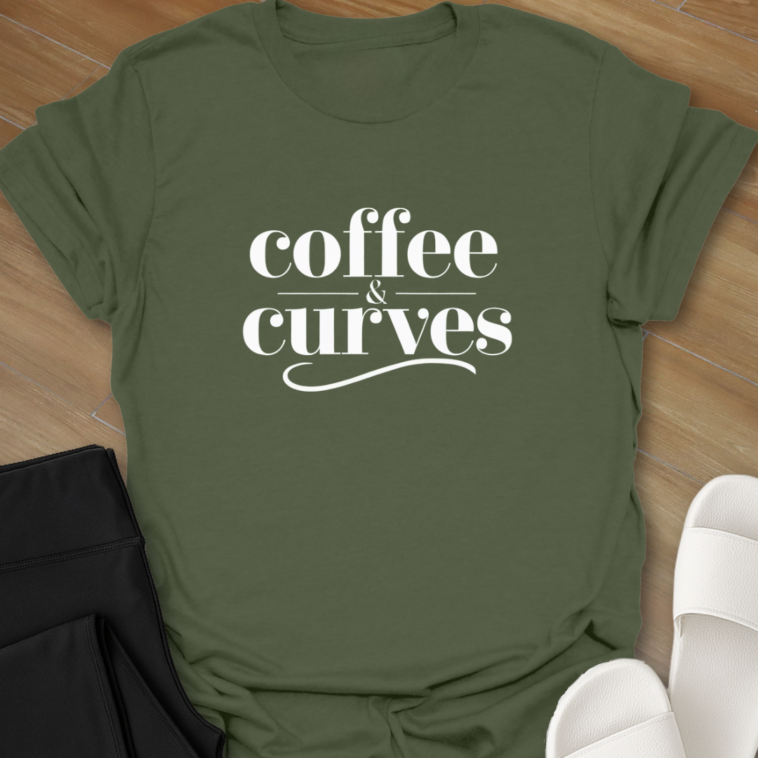Coffee and Curves T-Shirt
